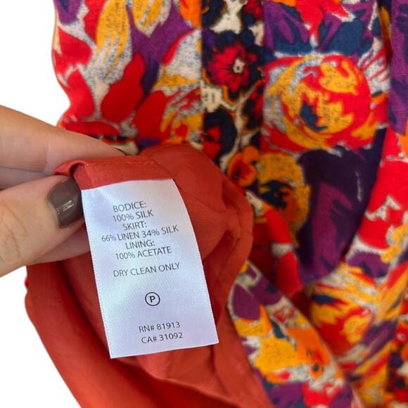 Frock! by Tracy Reese Anthropologie Silk Mini Dress Size 2 - Picture 5 of 5
